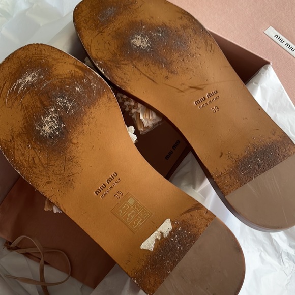 Miu Miu women sandals size 39 EU - Picture 5 of 11